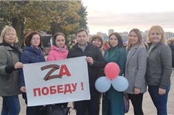 Архивисты приняли участие в митинге в поддержку референдумов 
