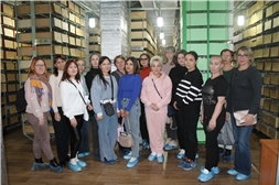 Обучающиеся Учебно-методического центра «Аспект» посетили Государственный архив современной истории Чувашской Республики